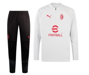 PUMA-AC-Milan-Trainingspak-Zip-2023-2024-Lichtgrijs-Zwart-Rood-E-150