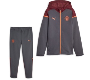 PUMA-Manchester-City-Casual-Trainingspak-2023-2024-Donkergrijs-Oranje-155