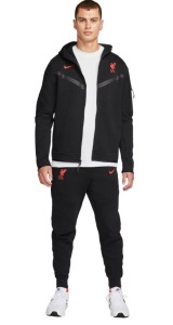 Nike-Liverpool-Tech-Fleece-Windrunner-Trainingspak-2022-2023-Zwart-Rood