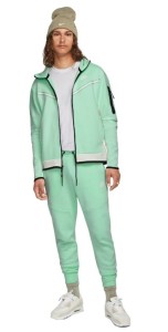 Nike-Tech-Fleece-Trainingspak-Lichtgroen