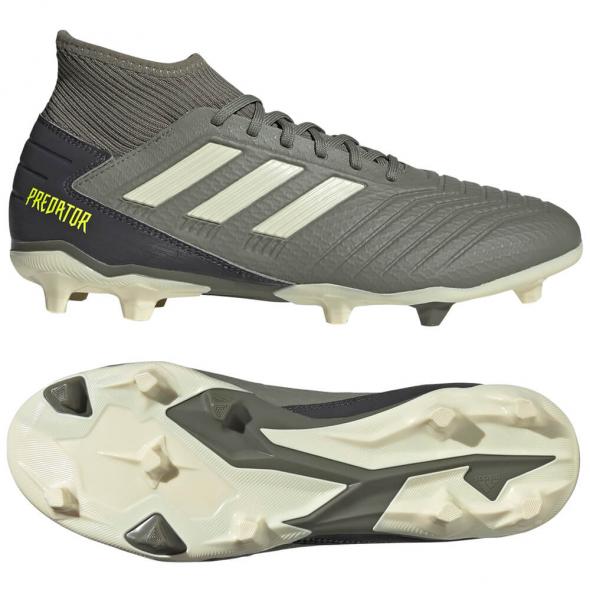 ADIDAS PREDATOR 19.3 GRAS VOETBALSCHOENEN (FG) GROEN BEIGE Sport ADIDAS Voetbalschoenen