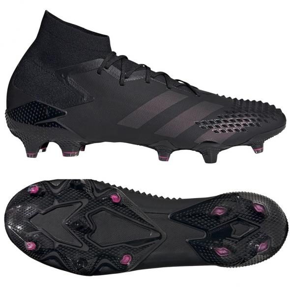 ADIDAS PREDATOR MUTATOR 20.1 GRAS VOETBALSCHOENEN (FG) ZWART ZWART ROZE -  Paul Pessel Sport | Soccer Center Utrecht | De voetbalspecialist