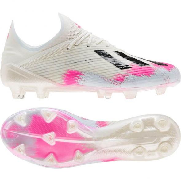 ADIDAS X 19.1 GRAS VOETBALSCHOENEN (FG) WIT ZWART ROZE ( wordt verwacht ) -  Paul Pessel Sport | Soccer Center Utrecht | De voetbalspecialist