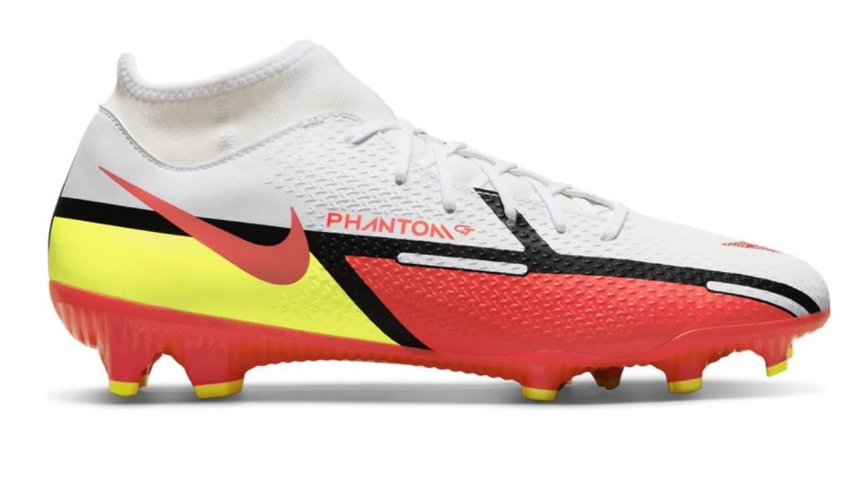 Broederschap maandag Respectvol Nike Phantom GT 2 Academy DF Gras / Kunstgras Voetbalschoenen (MG) Wit Rood  Geel - Paul Pessel Sport | Soccer Center Utrecht | De voetbalspecialist