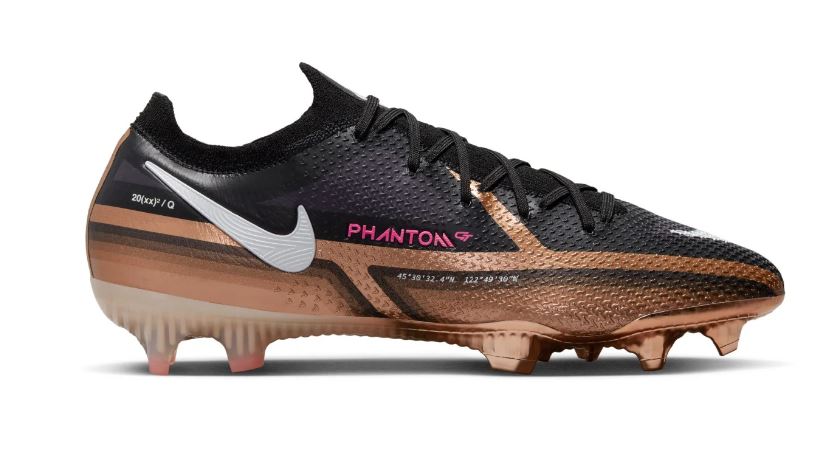 moeilijk Verfrissend ongebruikt Nike Phantom GT2 Elite Gras Voetbalschoenen (FG) Zwart Brons Wit - Paul  Pessel Sport | Soccer Center Utrecht | De voetbalspecialist