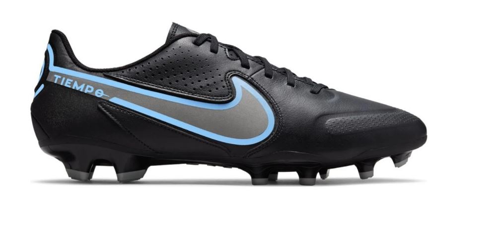 nike tiempo blauw