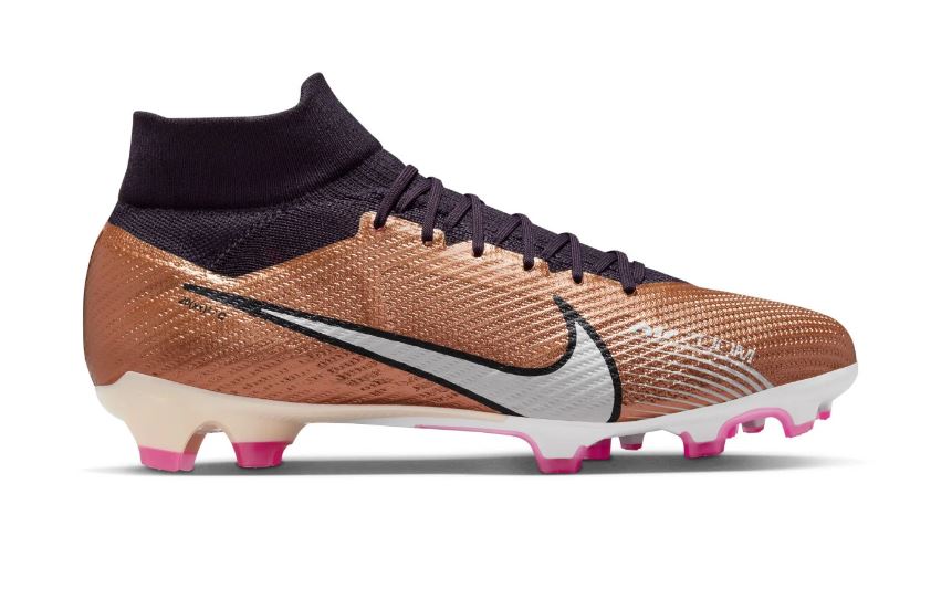 Reusachtig maatschappij caravan Nike Zoom Mercurial Superfly 9 Pro Gras Voetbalschoenen (FG) Brons Zwart  Wit - Paul Pessel Sport | Soccer Center Utrecht | De voetbalspecialist