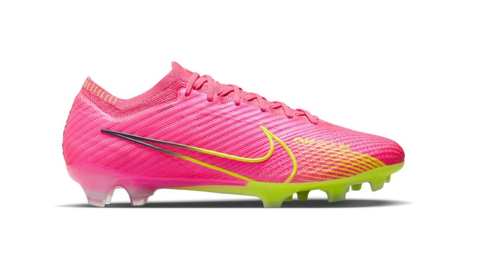 Nike Mercurial Vapor 15 Elite Gras Voetbalschoenen (FG) Felroze Geel Lichtgroen - Paul Pessel Sport | Soccer Center Utrecht | De voetbalspecialist