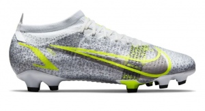 Nike-Mercurial-Vapor-14-Pro-Gras-Voetbalschoenen-FG-Wit-Zwart-Zilver-Geel