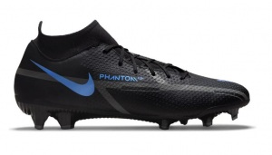 Nike-Phantom-GT-2-Academy-DF-Gras-Kunstgras-Voetbalschoenen-MG-Zwart-Donkergrijs