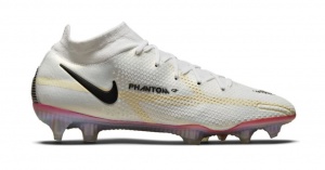 Nike-Phantom-GT-2-Elite-DF-Gras-Voetbalschoenen-FG-Wit-Zwart-Rood-Roze