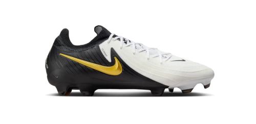 Nike-Phantom-GX-II-Pro-Gras-Voetbalschoenen-FG-Zwart-Gebroken-Wit-Goud-E-160