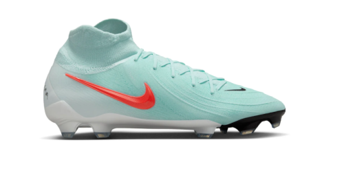 Nike-Phantom-Luna-II-Pro-Gras-Voetbalschoenen-FG-Mintgroen-Rood-Zwart-
