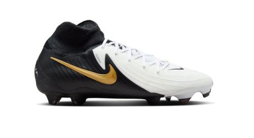 Nike-Phantom-Luna-II-Pro-Gras-Voetbalschoenen-FG-Zwart-Gebroken-Wit-Goud-E-170