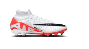 Nike-Zoom-Mercurial-Superfly-9-Elite-Voetbalschoenen-AG-Wit-Felrood-Zwart-E-280