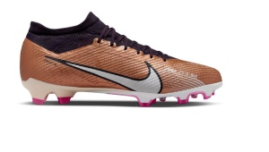 Nike-Zoom-Mercurial-Vapor-15-Pro-Gras-Voetbalschoenen-FG-Brons-Zwart-Wit-E-150