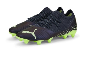 PUMA-FUTURE-2.4-Gras-Kunstgras-Voetbalschoenen-MG-Donkerblauw-Groen-E-130