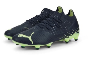 PUMA-FUTURE-3.4-Gras-Kunstgras-Voetbalschoenen-MG-Donkerblauw-Groen-E-90