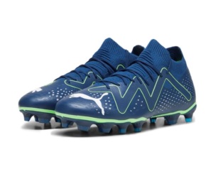 PUMA-Future-Match-Gras-Kunstgras-Voetbalschoenen-MG-Donkerblauw-Wit-Felgroen-E-8999