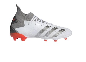adidas-Predator-Freak.2-Gras-Voetbalschoenen-FG-Wit-Grijs-Rood